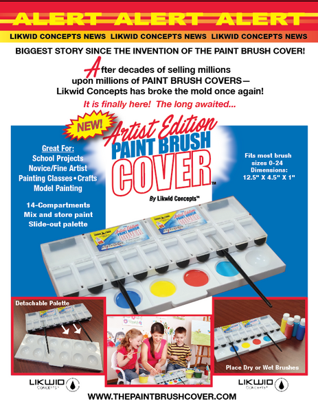 NEW! The Artist Edition Paint Brush Cover