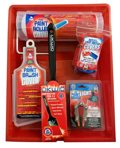 Paint Brush Cover DIY Painters Kit - Pro Plus